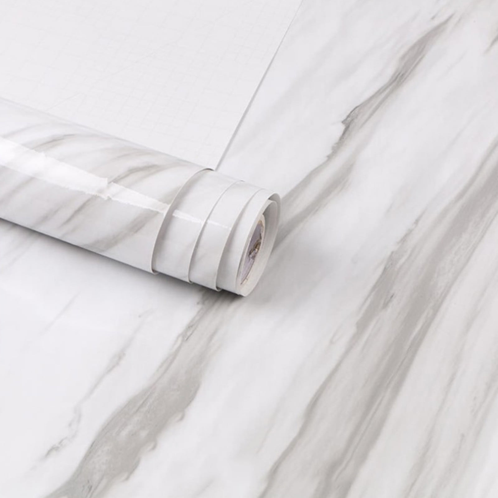 Glossy Marble Wallpaper Peel and Stick Countertops 23.6inch x 40inch