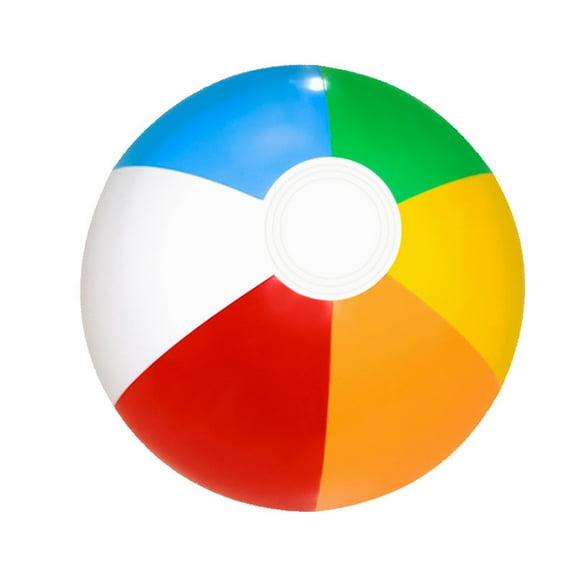 Glossy Panel Inflatable Beach Ball Large Summer Holiday G2U0 Party B7 B1X0 V6I6