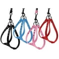 thumbnail image 1 of Glossy Patent Step In Harness Size 12 Pink Pink 12 Pet Collar, 1 of 6