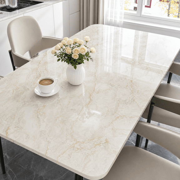 Glossy Peel And Stick Countertops Waterproof Marble Contact Paper For Cabinets Wallpaper 24''x315'' Sadhesive Countertop Vinyl Granite Wall Stickers Shliner