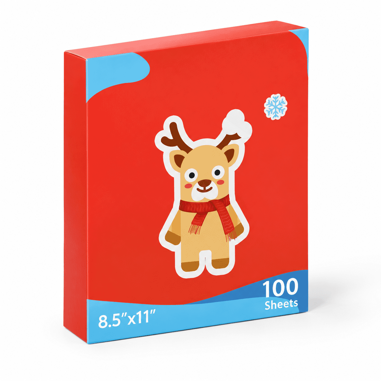 Primtable Sticker Glossy Printable Vinyl Sticker Paper 100 Sheets Waterproof Decal Labels ...