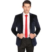 Glossy Red Lines Tech Tie