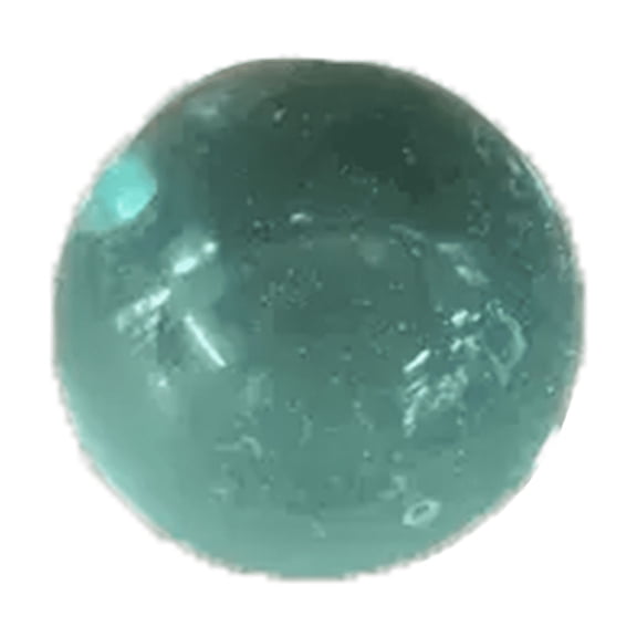 Glossy Round Ball Squishy Fidget Toys for Adults, Soft Elastic Tactile Gadget, Indoor Desktop Sensory Accessory Blue Green 1 Pack