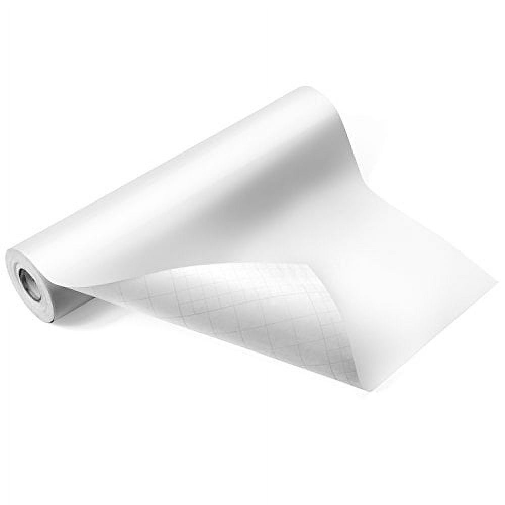 EZ Craft USA Glossy White Adhesive Vinyl Roll 12"x40FT Premium
