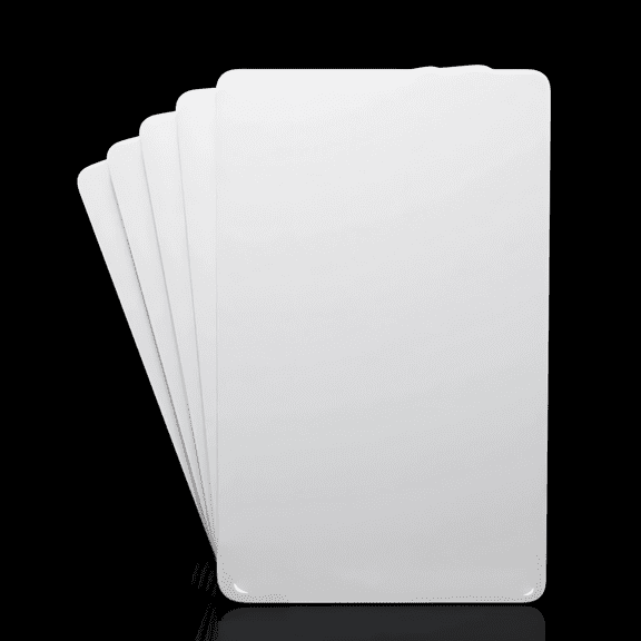 Glossy White Bathroom Vanity Door Panel, Waterproof E1 Wood Replacement
