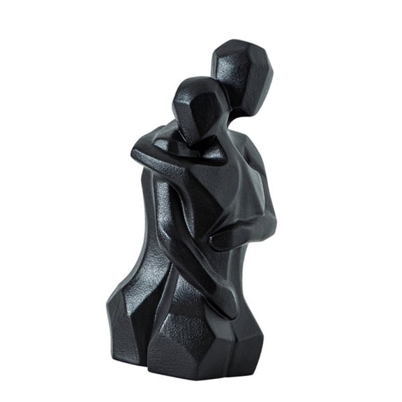 Glossys Ceramics Huggings Couple Figurine Perfect Valentines Home Accent Gift