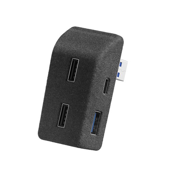 Glove Box Docking Station Car Quick Charging Device Flocking USB HUB Adapter Central Control Splitter Enduring