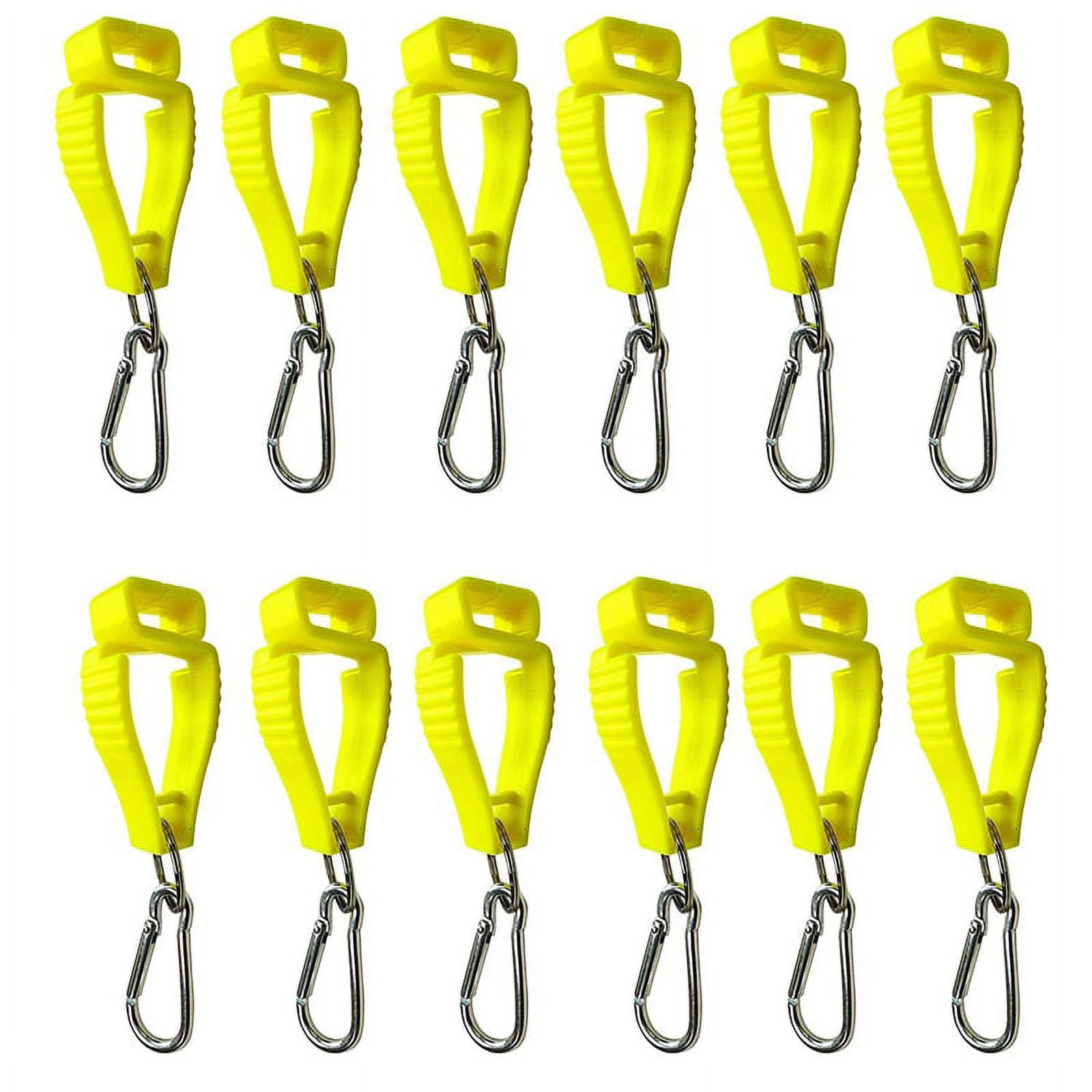 Glove Clips for Work Glove Holders Glove Belt with Metal Carabiners for
