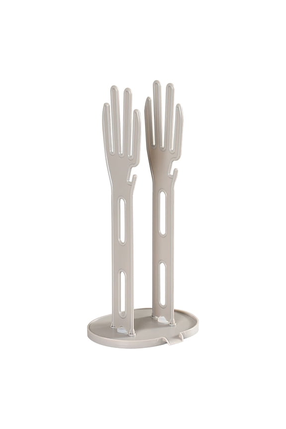 Glove Drying Rack - Suction Cup Draining Storage Rack for Household Gloves | Removable, Quick-Dry Design