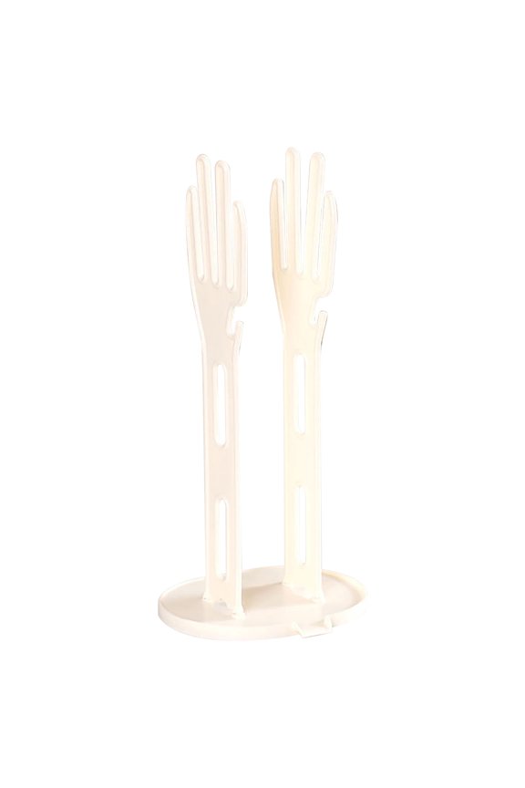 Glove Drying Rack for Household Gloves, Drainage Storage Rack with Suction Cup, Removable Holder - Keeps Kitchen Gloves Dry & Organized