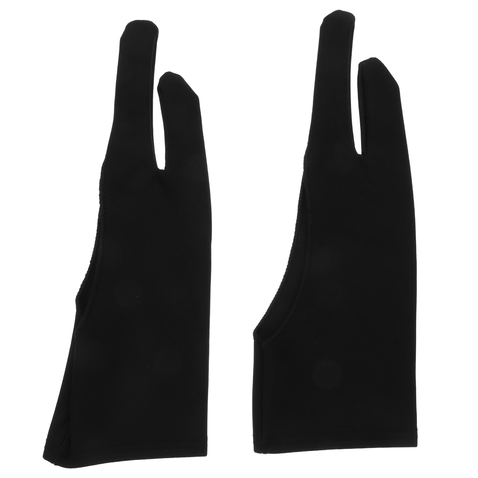 2 Fingers Anti-smudge Gloves Anti-touch Gloves Hand Drawing For