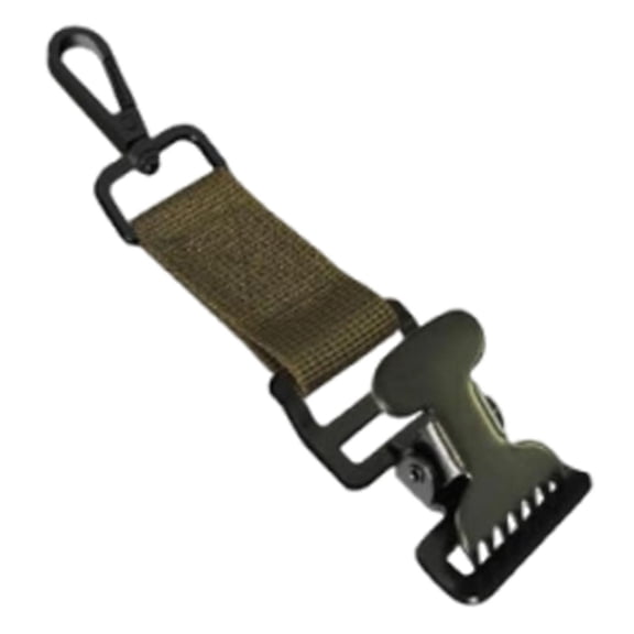 Glove Holder Clips Alligator Clamp Heavy Duty Strap Nylon Material 16cm for Firefighter Utility Belts Gear