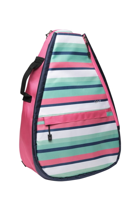 Tennis Backpack for Women, Lightweight Ladies Tennis Bag & Sling Backpack for 2 Racquets, Balls, Water Bottle