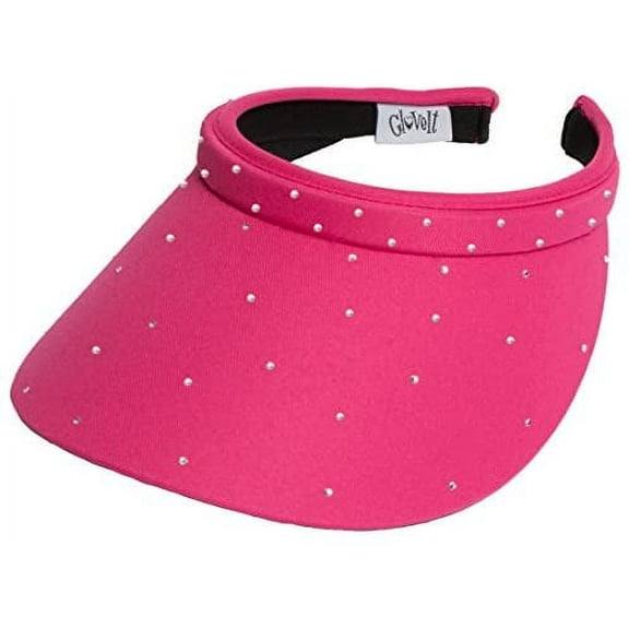 SOLID PINK SLIDE ON VISOR