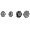 thumbnail image 1 of Glove Snap Fastener, Nickel Matte, Solid Brass (100 per bag), 1 of 12