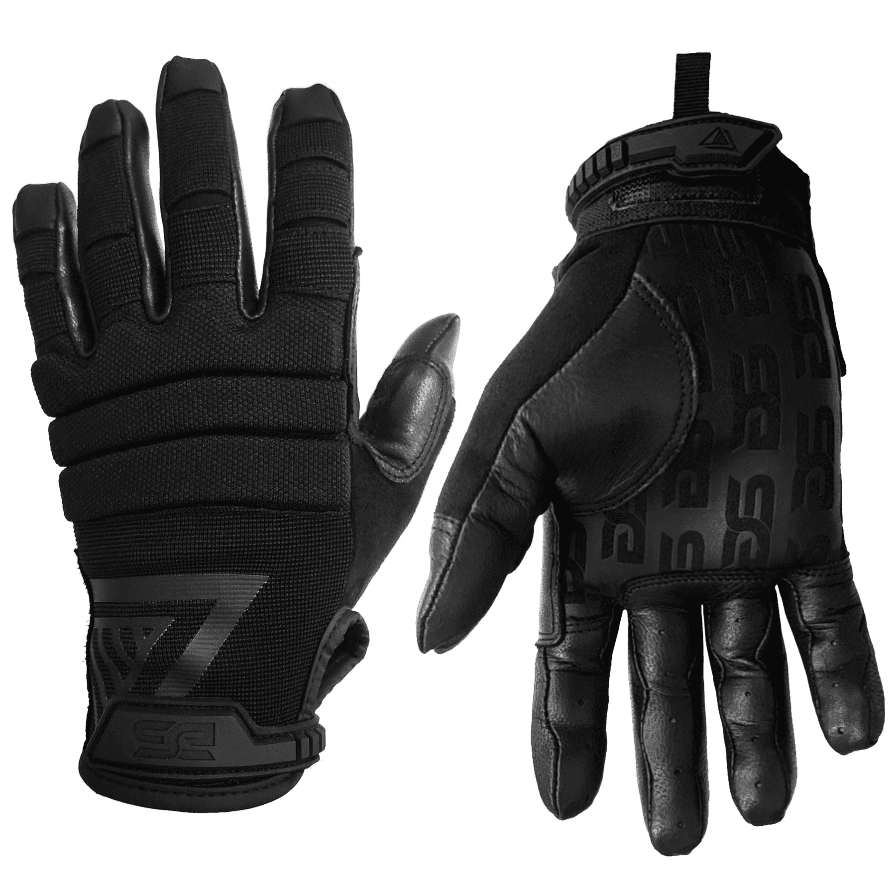 Glove Station 11 Bravo Gloves - Goatskin Leather Palm for Durability, Protection Work Gloves for Men, Gel Foam Gloves for Motorcycle Gloves