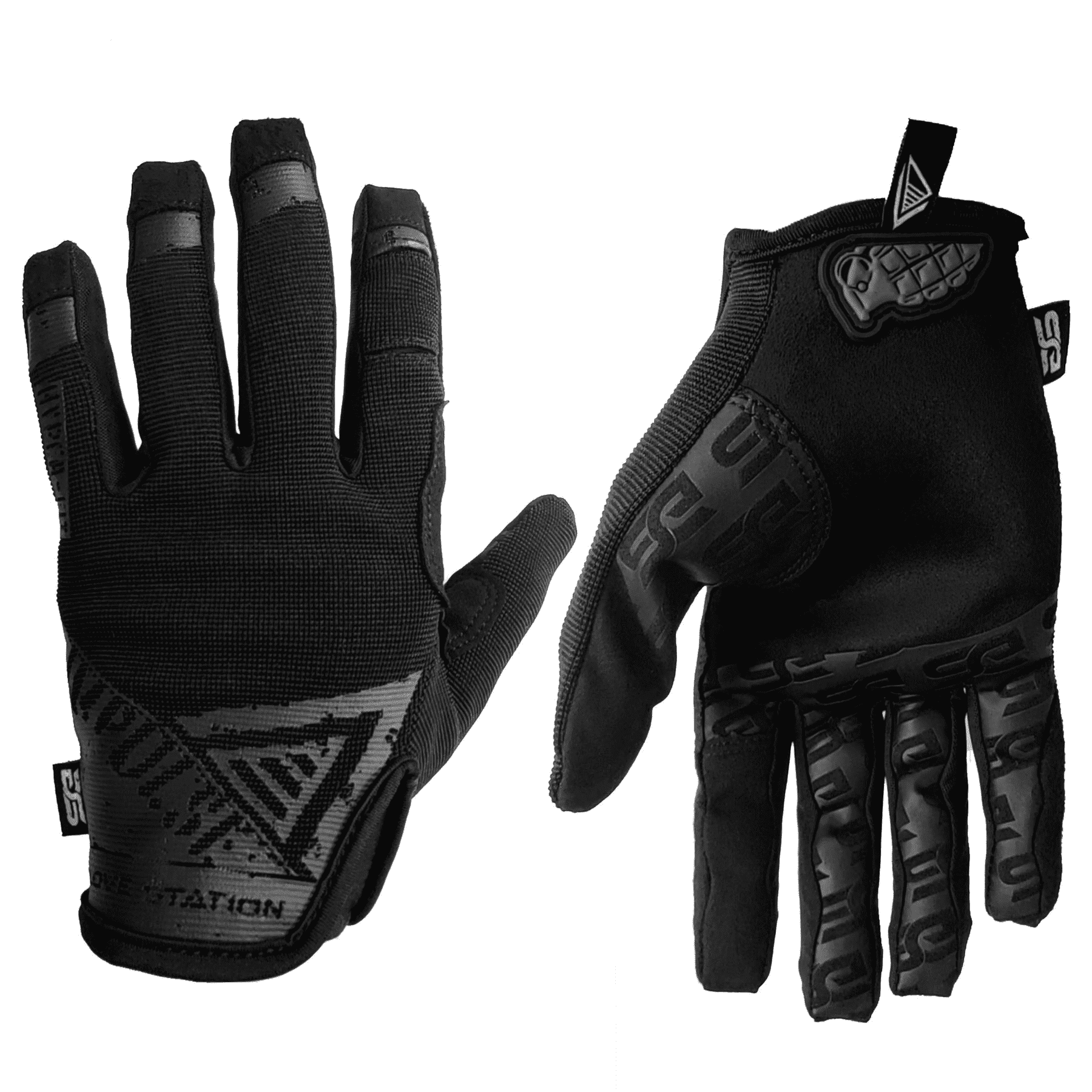Glove Station The Impulse 2.0 Gloves - Suede Leather Palm for Durability, Protection Work Gloves for Men, Breathable Spandex Gloves for Motorcycle Gloves