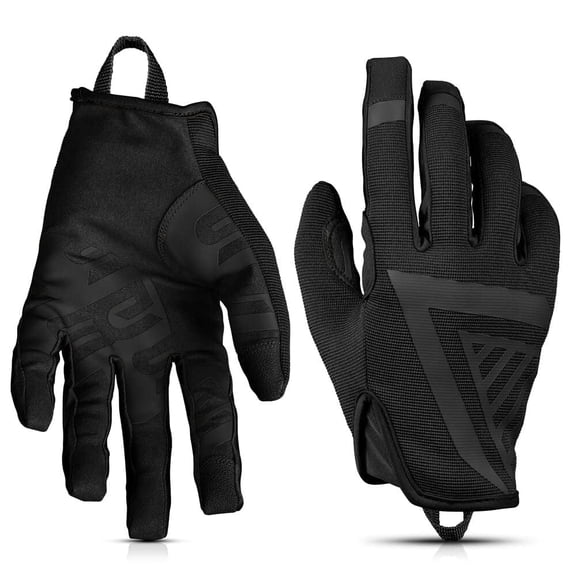 Glove Station The Impulse - Gloves for Men with Touchscreen Compatibility, Lightweight Design and Outstanding Grip for Outdoor, Sports, Motorcycle and Work - Black, XL