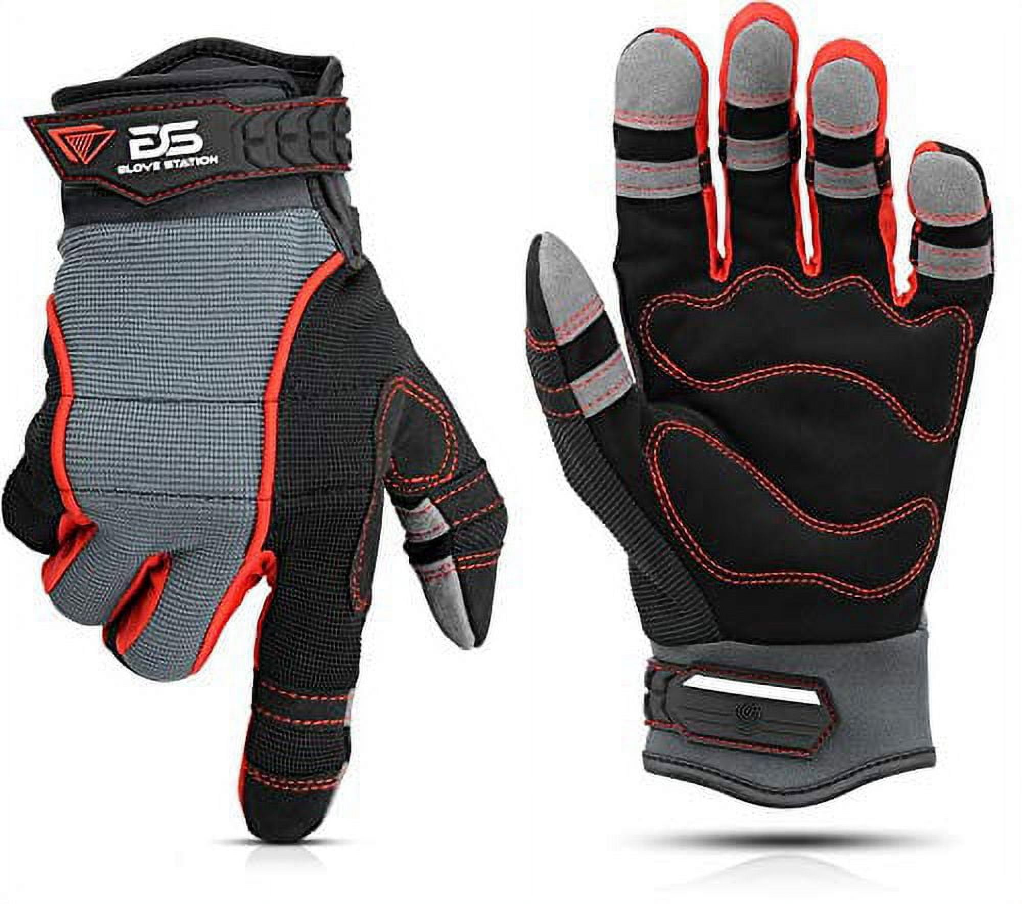  Gorilla Grip Gloves, Max Grip, All Purpose Work Gloves, Slip  Resistant, Nylon Shell, Large, 1 Pair : Clothing, Shoes & Jewelry