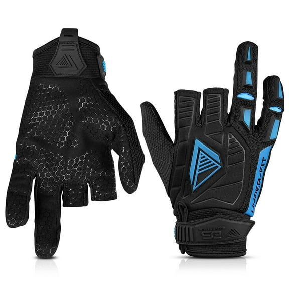 Glove Station Ultra Durable Series Cut Resistant Gloves - Cutting Gloves for Chefs, BBQ and Cooking - Level 5 Protection; Food Grade Safe Cut Proof Gloves - Blue, Large Size