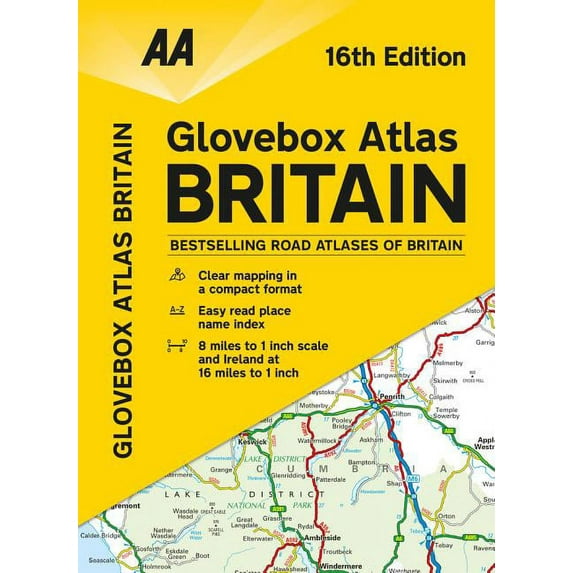 Glovebox Atlas Britain PB (Paperback)