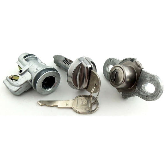 Glovebox and Trunk Key Lock Set With Original Keys 1970-1971 Firebird & Trans AM