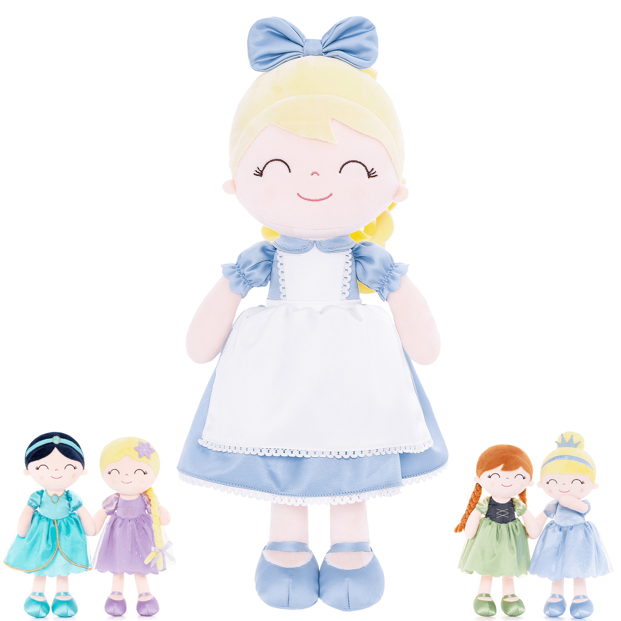 Gloveleya Toddler Stuffed Dolls Girl Gifts Plush Baby Doll Figure Toys Manor Princess Arlene 16"