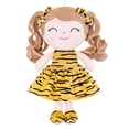 thumbnail image 1 of Gloveleya First Baby Dolls Baby Toy Plush Animal Dolls Soft Toys Light Skin Tiger Dress 9 Inches, 1 of 8