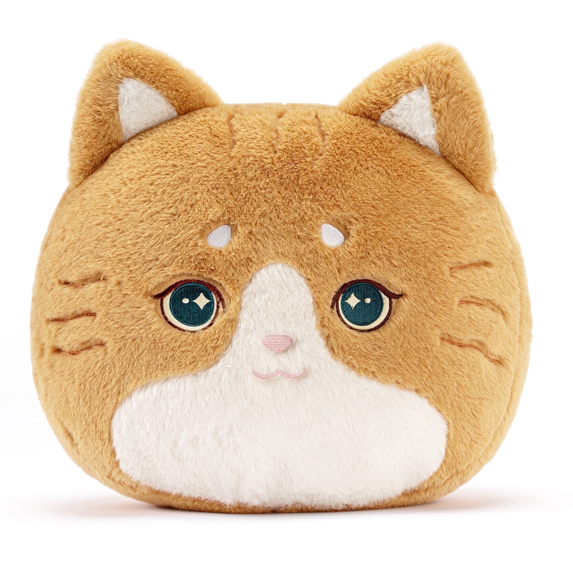 Lazada Kitty Pillow Plush Throw Pillow Home Decoration Birthday Gift Holiday gift pillow Orange 14inches