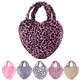thumbnail image 1 of Gloveleya Purse Handbag Baby Girl Gifts Baby Tote Bags Rose Red Leopard Print 6inches, 1 of 14