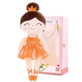 thumbnail image 1 of Gloveleya Soft Dolls Baby Girl Gifts Ballet Girls Plush Baby Doll Ballerina Orange 13 inch, 1 of 11