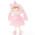thumbnail image 1 of Gloveleya Soft Pink Rabbit Doll Baby Girl Gifts Long Ear Bunny Costume Plush Dolls Plush Figure Toy 12 inches, 1 of 13