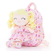 Gloveleya Toddler Kids Doll for Girls Soft Curly Hair Dolls Pocket Fruit Series Ice Cream 9"