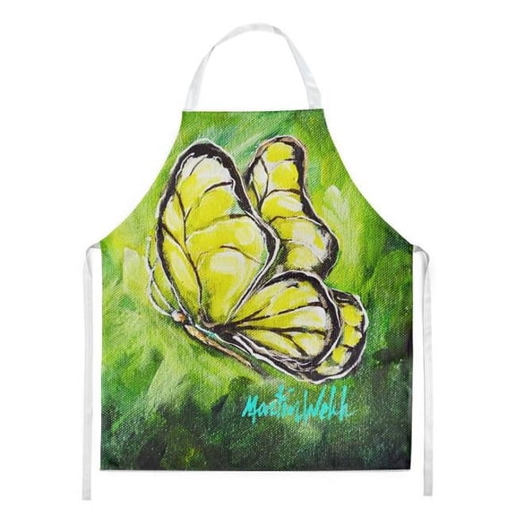 Glover Fly Sage Butterfly Apron 27 in x 30 in