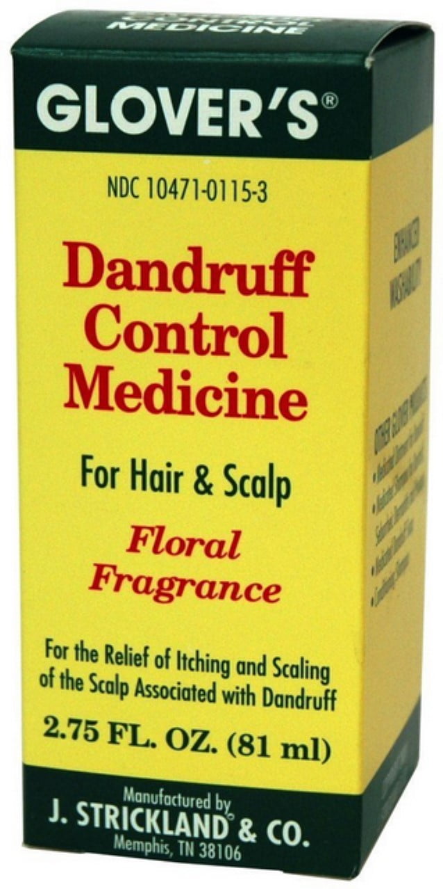 Glovers Medicated Dandruff Control Medicine, Floral Fragrance, Washable