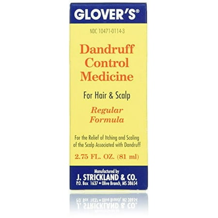 Glovers Medicated Dandruff Control Medicine - 2.75 Oz