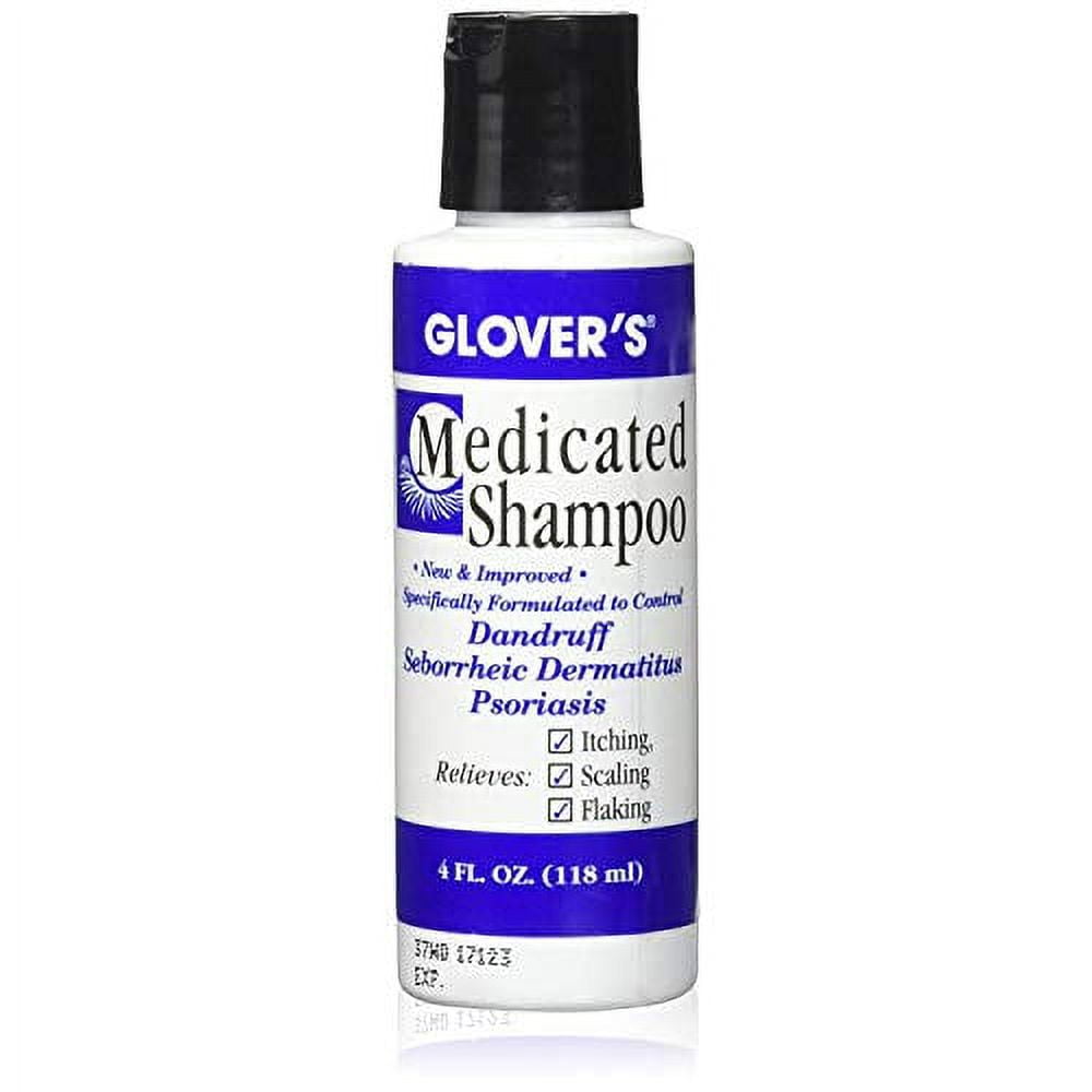 Glovers Medicated Shampoo 4 oz (Pack of 7)