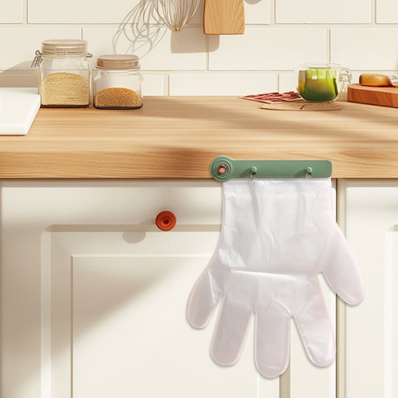 Gloves Dispenser Wall Mount Hangable Mitten Storage Clips Saving Mitten Dispenser Wall Mounted for Hairdressing Catering Car Washing