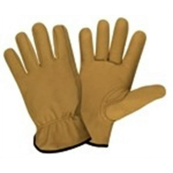 Gloves,Drivers Cowhide,Lg