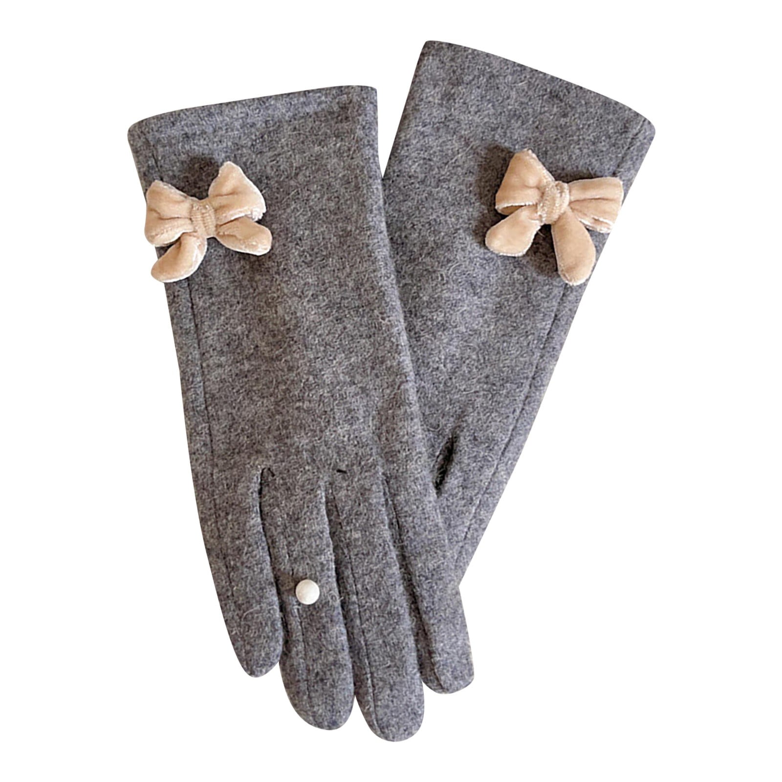 Gloves For Women Riding And Driving In Winter Thickened Warm Winter Wool Gloves  Thin Warm Work Gloves Men 