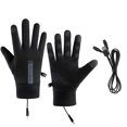 thumbnail image 1 of Gloves For Women Usb Heated Warm Gloves For Hiking Driving Running Cycling Full Finger Design S Size Heated Gloves For Women, 1 of 5