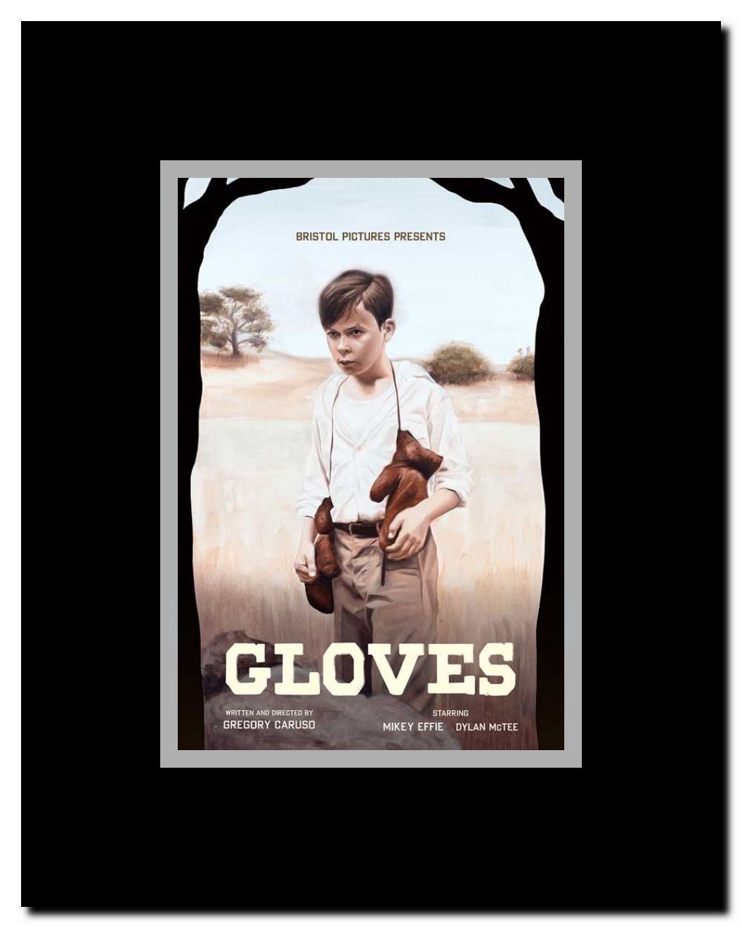 Gloves Framed Movie Poster