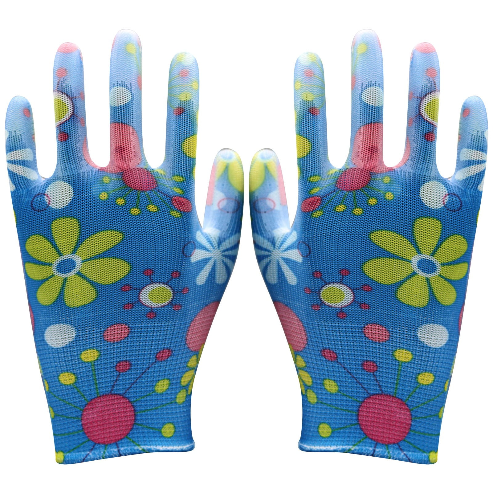 Gloves Gardening Labor Gloves Wear Color Work Gloves Printing Coating