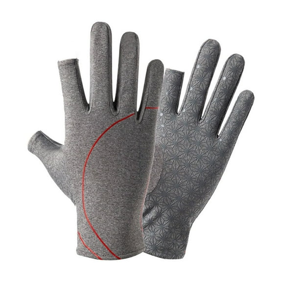 Gloves Gloves Windproof Anti Slip Elastic Open Fingers Touchscreen Hiking Fishing Outdoor For Men & Women Fishing Gloves