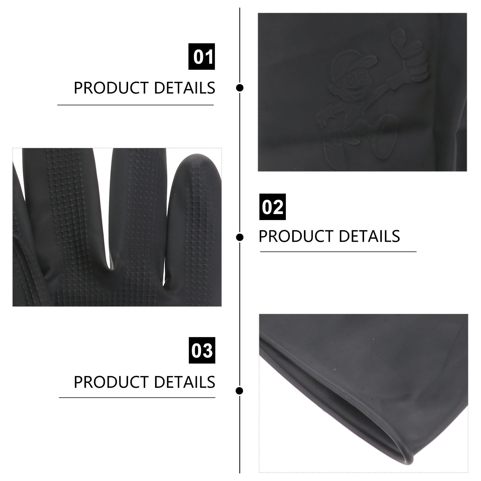 Gloves Hair Coloring Dye Dying Supplies Salon Black Accessories Hand