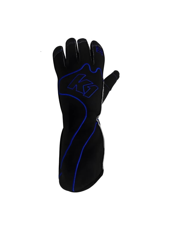 K1 Racegear Gloves Karting Adult RS1 X-Large Black/Blue