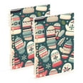thumbnail image 1 of Gloves Leaves Ring Binder Notebook Journey Note Diary College Ruled Spiral Notebook Study Loose Leaf Paper A5 60 Pages, 1 of 8