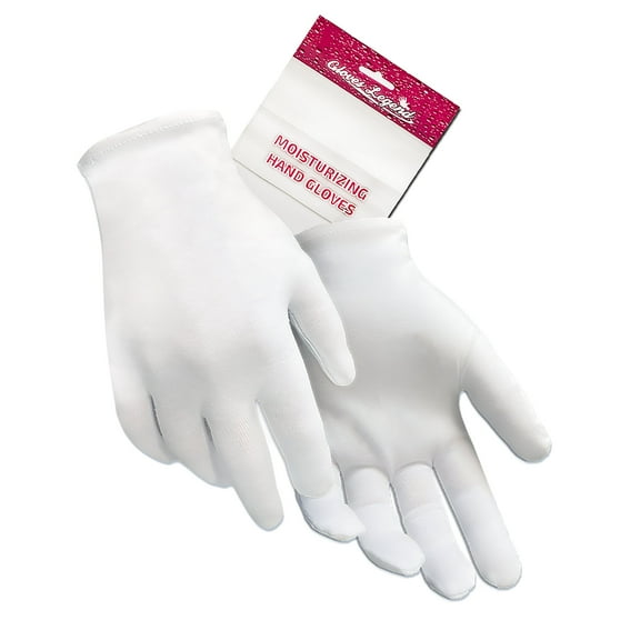 Gloves Legend Women's Stretchy Cotton Gloves, White, 3 Pack