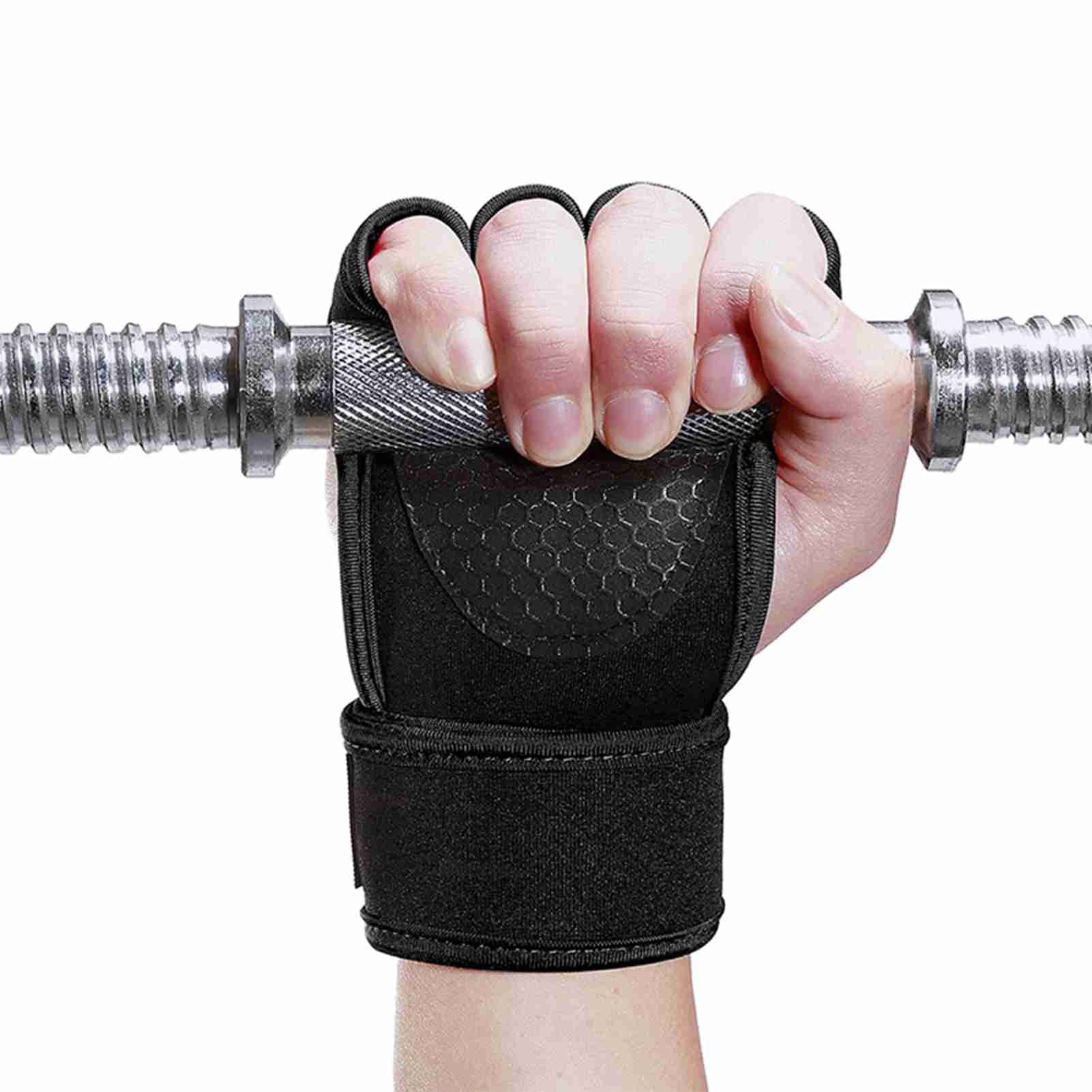 2nd Gen Workout Grips - Anti-Slip Hand Protectors For Weight Lifting & Gym Training