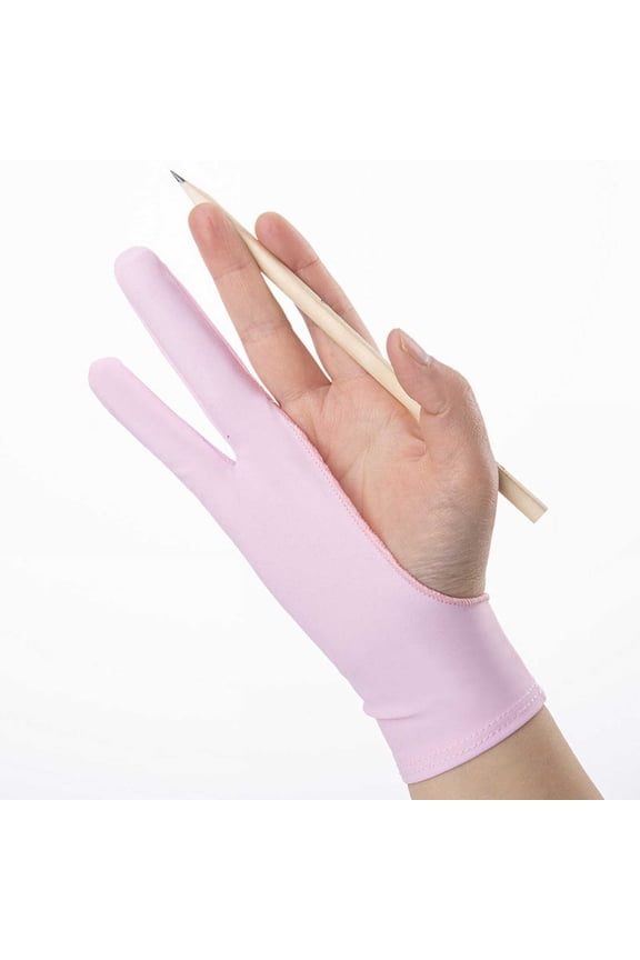 Gloves Mittens 1Pc Artist Drawing Glove Stretchy Mess Up Firm Stitching Pencil Graphics Anti Mistouch Gloves for Office